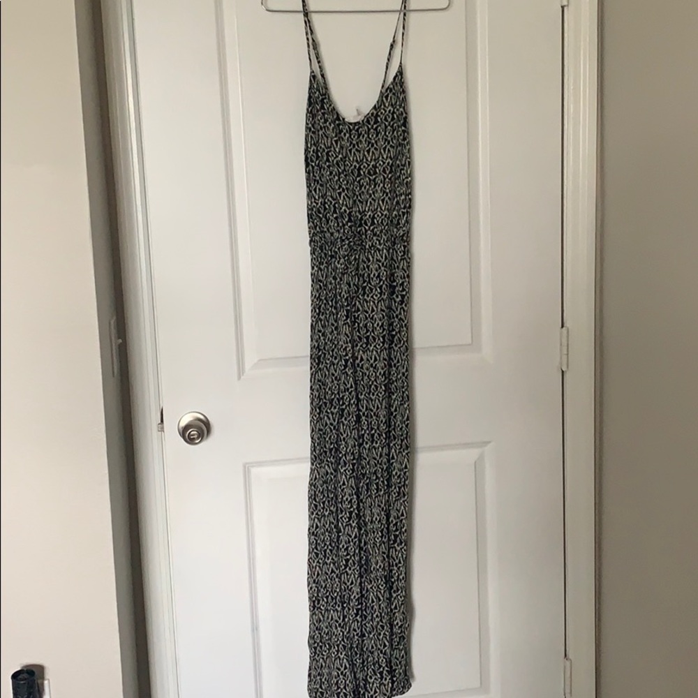 Black & cream tank top jumper